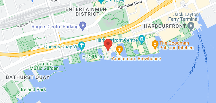 map of #808 -251 QUEENS QUAY W
